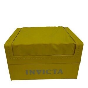 Invicta Watch Box Unisex OS Yellow‎